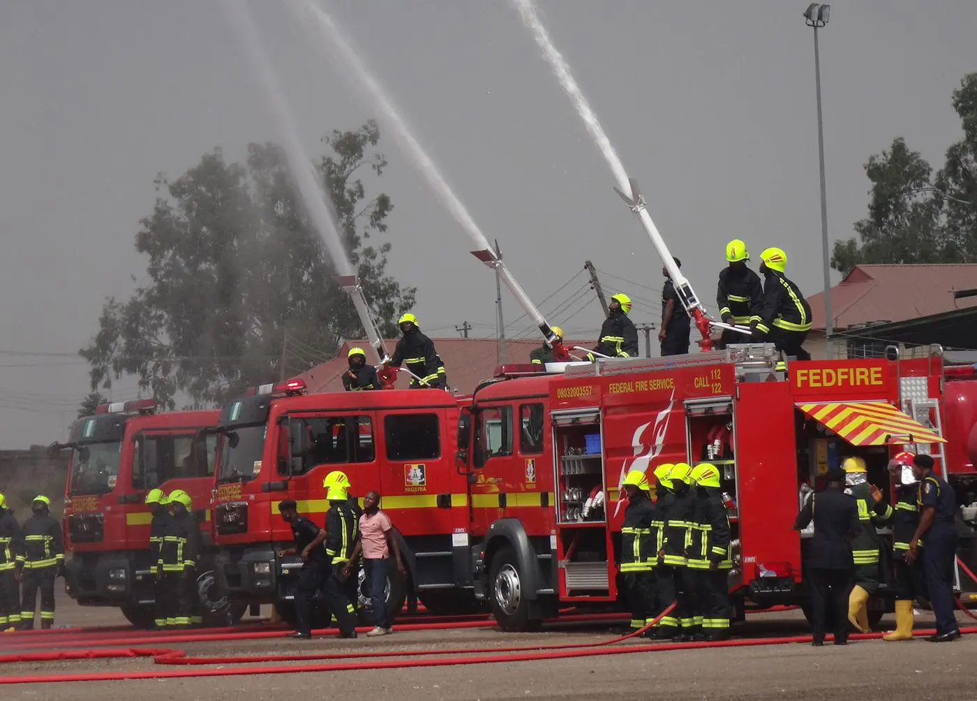 Lagos Fire Service Rescues Woman from 60-Foot Deep Uncovered Well 25 Fire service 11