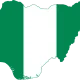Rights Group, Intersociety, Outlines 21 Measures to End Alleged Anti-Christian Genocide in Nigeria 38 Flag map of Nigeria.svg