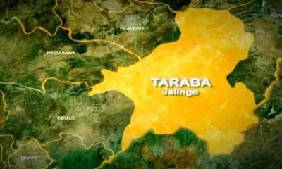 Map of Taraba State